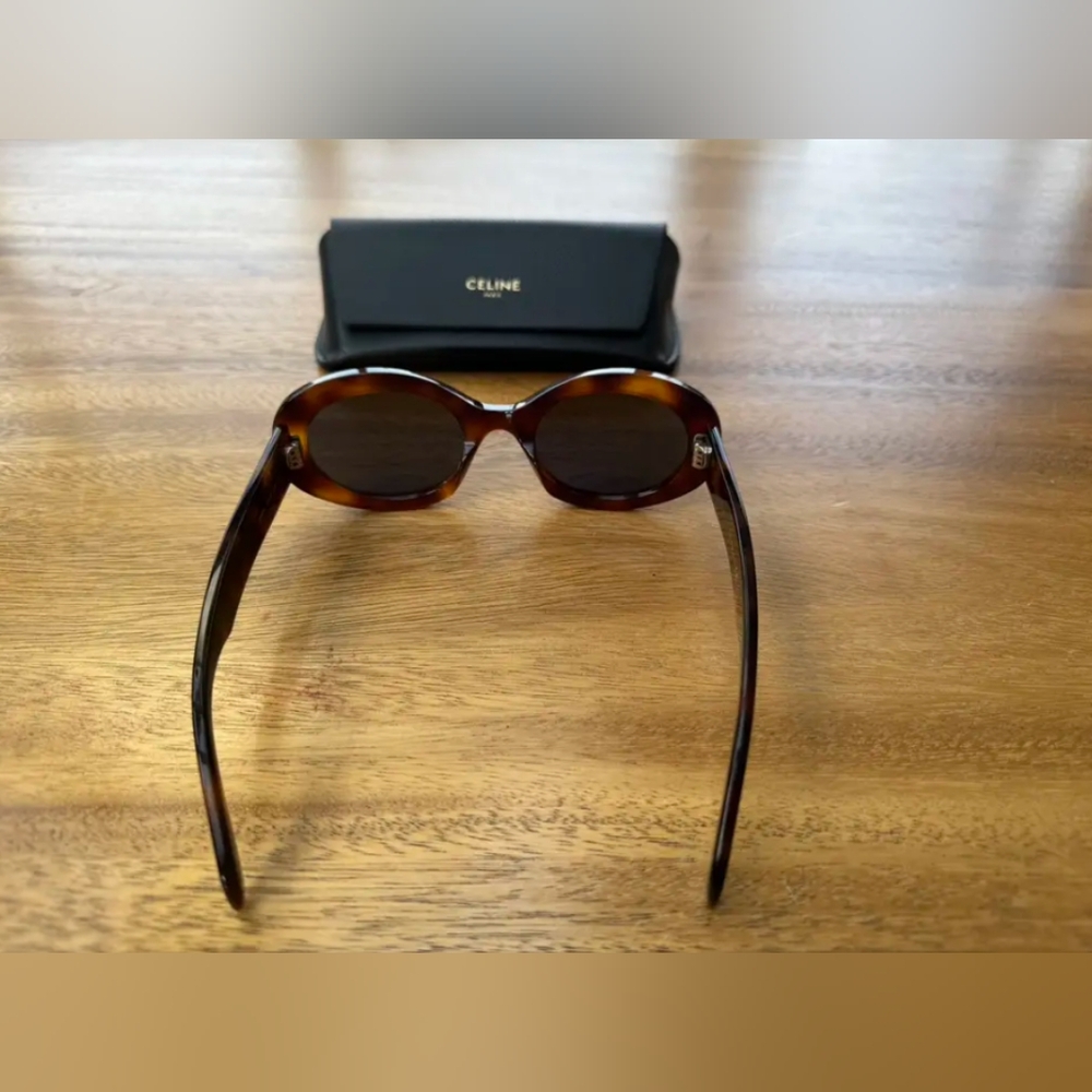 Celine Triomphe Oval Sunglasses